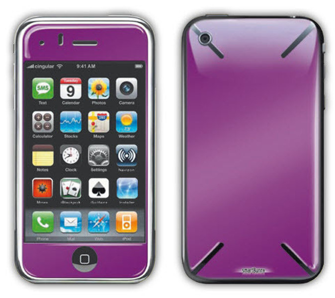 smartBunny Skin iPhone Cover case Пурпурный