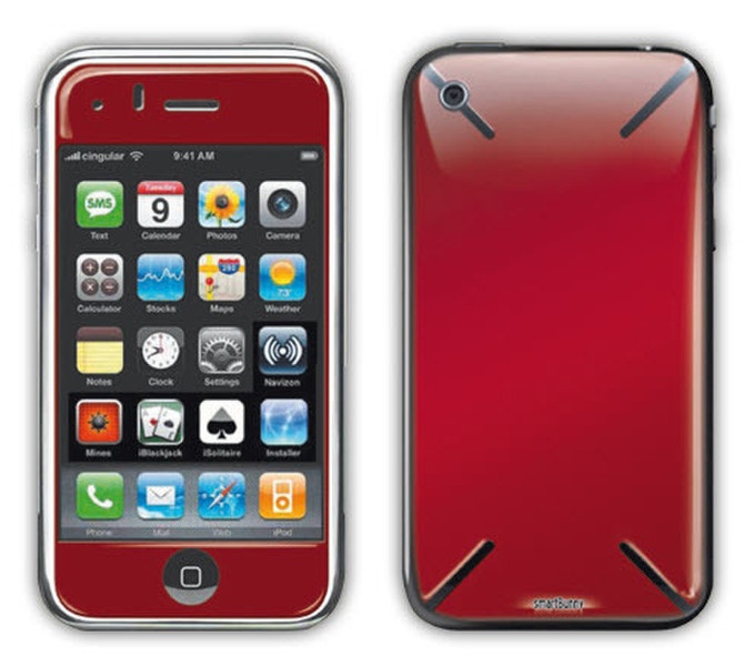 smartBunny Skin iPhone Cover case Красный
