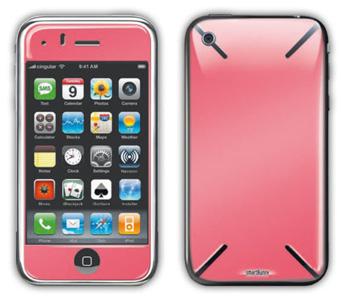 smartBunny Skin iPhone Cover Pink