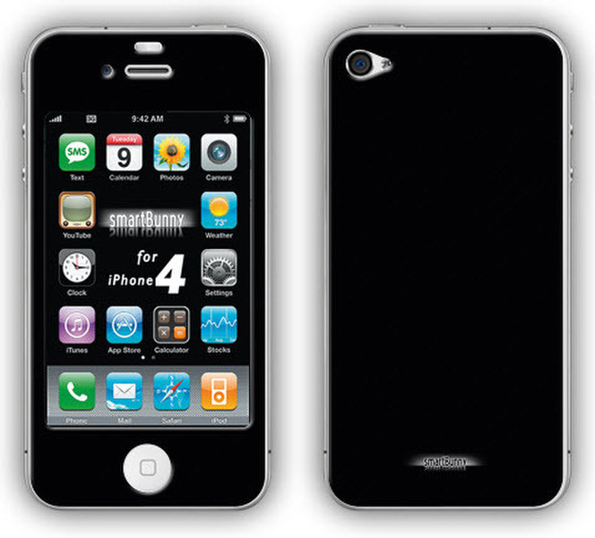 smartBunny Skin iPhone Cover Black
