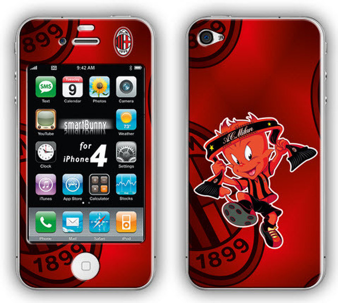 smartBunny Skin iPhone Cover case Rot