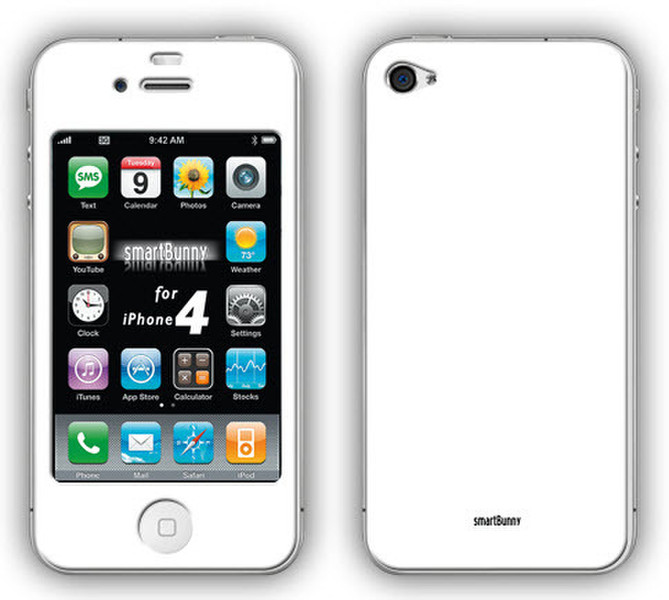 smartBunny Skin iPhone Cover White