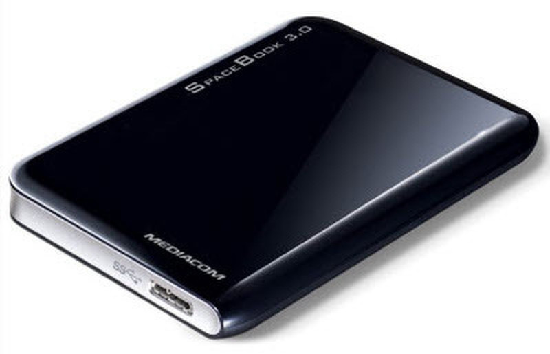 Mediacom SpaceBook 3.0 1TB USB Type-A 3.0 (3.1 Gen 1) 1000GB Schwarz