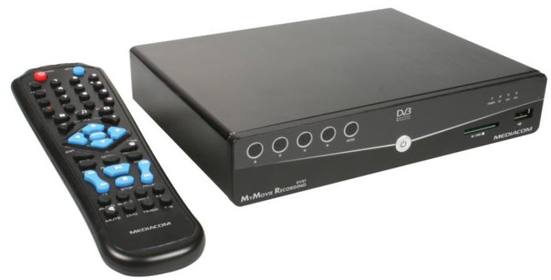 Mediacom MyMovie Recording DVBT 1000GB 800 x 600Pixel Schwarz Digitaler Mediaplayer