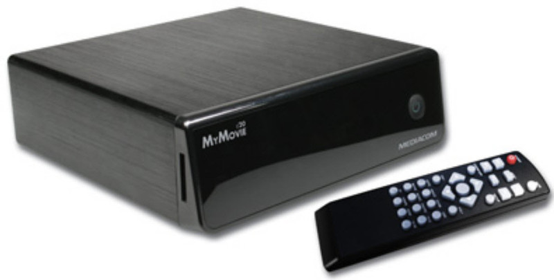 Mediacom MyMovie i20 1000GB 1900 x 1080Pixel Schwarz Digitaler Mediaplayer