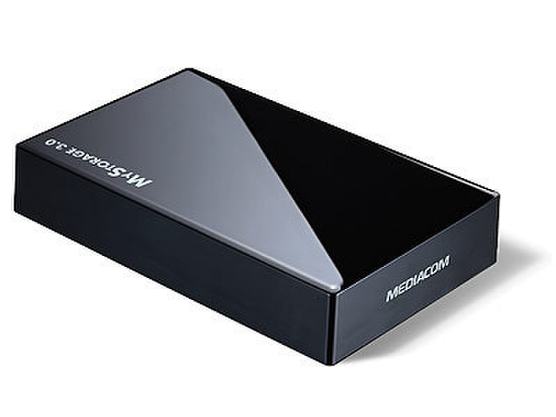 Mediacom My Storage 3.0 2TB USB Type-A 3.0 (3.1 Gen 1) 2000GB Schwarz