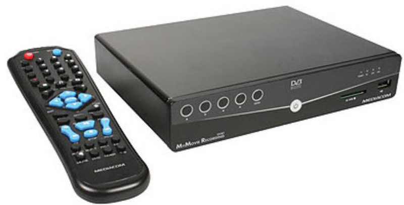 Mediacom MyMovie Recording DVBT 500GB 800 x 600Pixel Schwarz Digitaler Mediaplayer