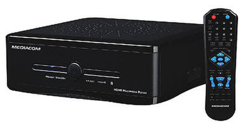 Mediacom MyMovieHD Classic 640ГБ 800 x 600пикселей Черный медиаплеер