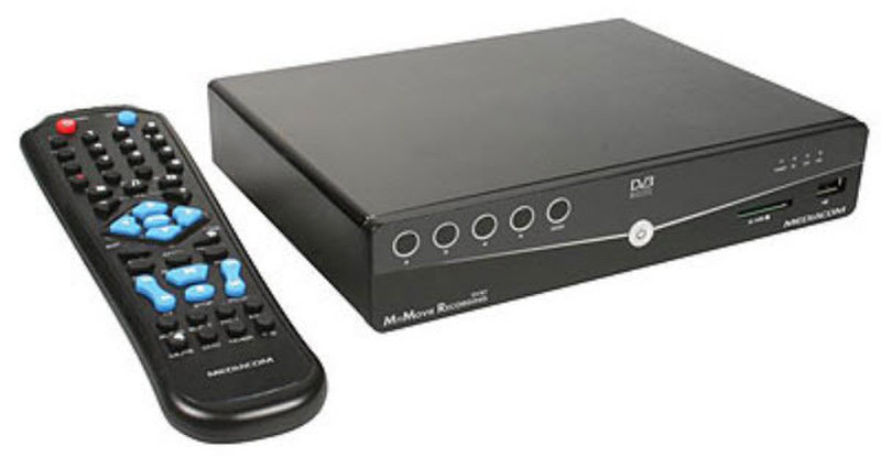 Mediacom MyMovie Recording DVBT 750GB 800 x 600Pixel Schwarz Digitaler Mediaplayer