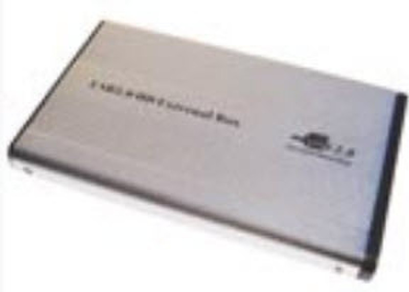Mediacom HDD Box USB 2.0 2.5Zoll Silber