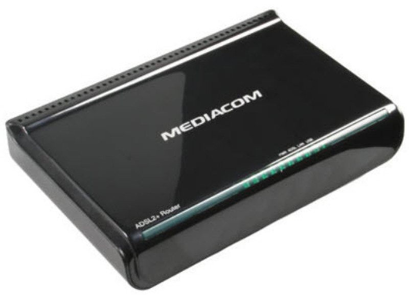 Mediacom Fast Ethernet Switch L2+ Черный