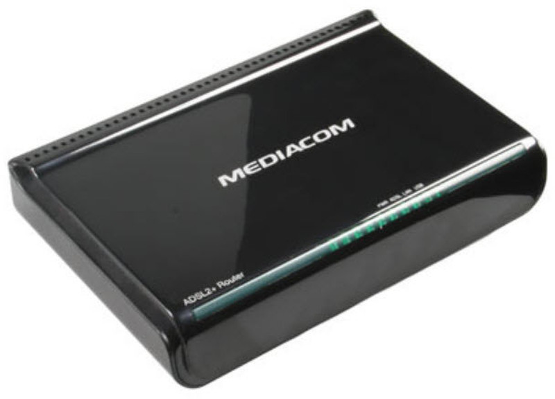 Mediacom Fast Ethernet Switch L2+ Черный