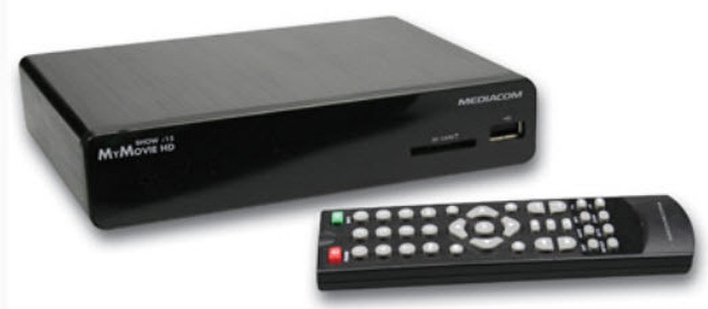 Mediacom My Movie Showi15 1920 x 1080pixels Black digital media player