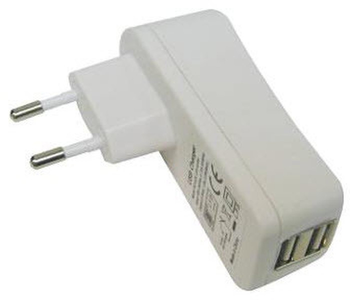 Mediacom Alimentatore USB Dual Port Для помещений Белый
