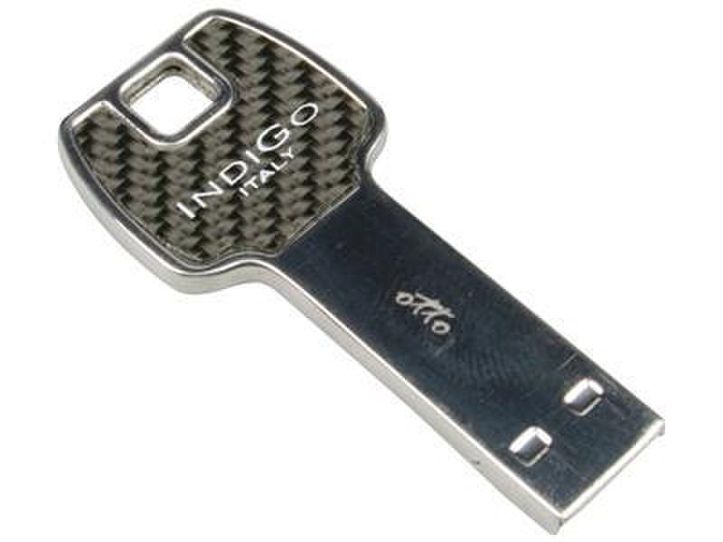 Indigo 8GB USB2.0 8ГБ USB 2.0 Type-A Cеребряный USB флеш накопитель