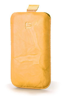 Indigo Wash Pull case Yellow