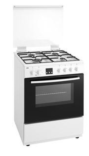 ETNA EFG679VWIT Freestanding Gas hob A White cooker