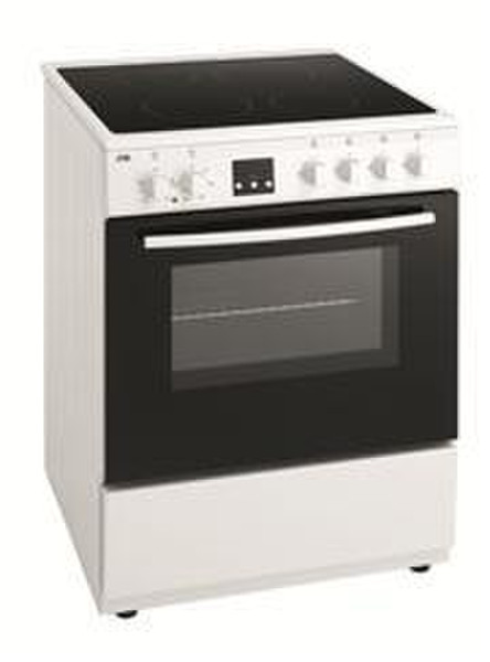 ETNA EFK769WIT Freestanding Ceramic A White cooker