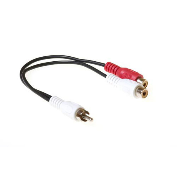 Advanced Cable Technology AK2025 0.2м RCA 2 x RCA Черный, Красный, Белый аудио кабель