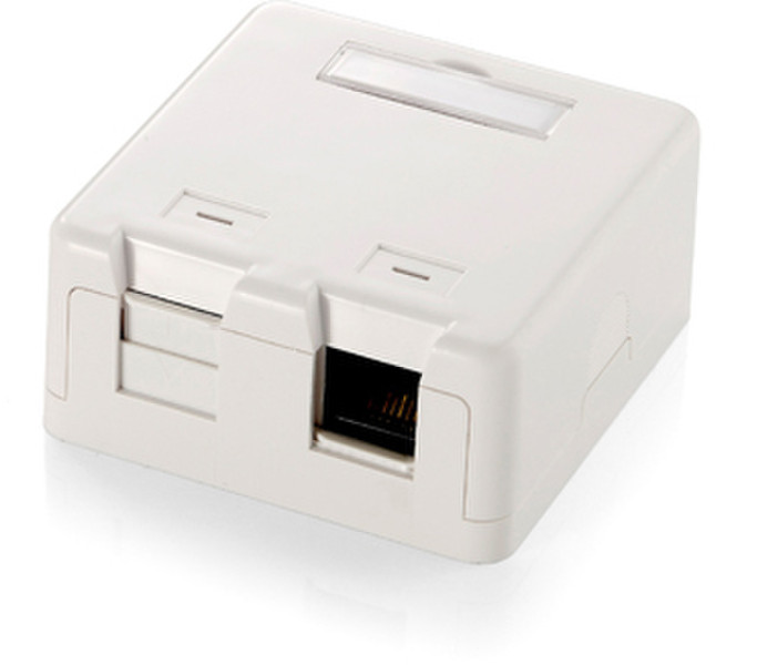 Equip 2-Port Surface Mounted Keystone Box outlet box