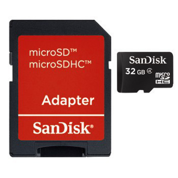 Sandisk microSDHC 32GB 32GB MicroSDHC Klasse 4 Speicherkarte