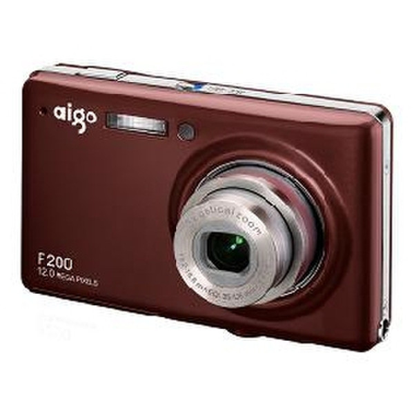 Aigo F200 12MP 1/2.3Zoll CCD 4000 x 3000Pixel Rot compact camera
