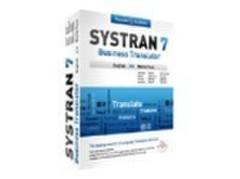 SYSTRAN B7-41M3-EN-W-ESD foreign language translation software