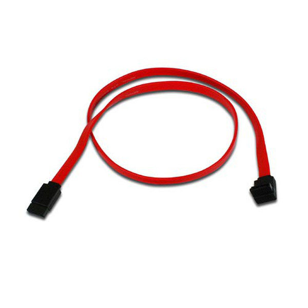 Belkin Serial ATA Cable - Right Angled, Red 0.45m Rot SATA-Kabel