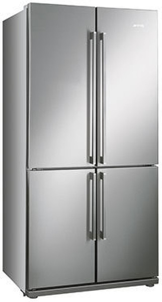 Smeg FQ60XP freestanding 539L A+ Stainless steel side-by-side refrigerator
