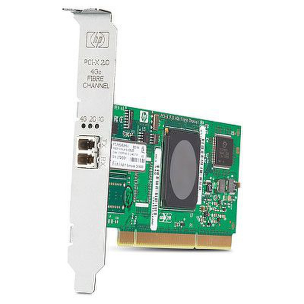 HP 4Gb 1-port PCI-X 2.0 Fibre Channel Host Bus Adapter networking card