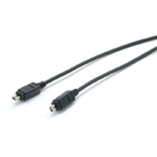 StarTech.com 15 Ft. IEEE-1394 Firewire Cable 4-4 M/M 4.57м Черный FireWire кабель