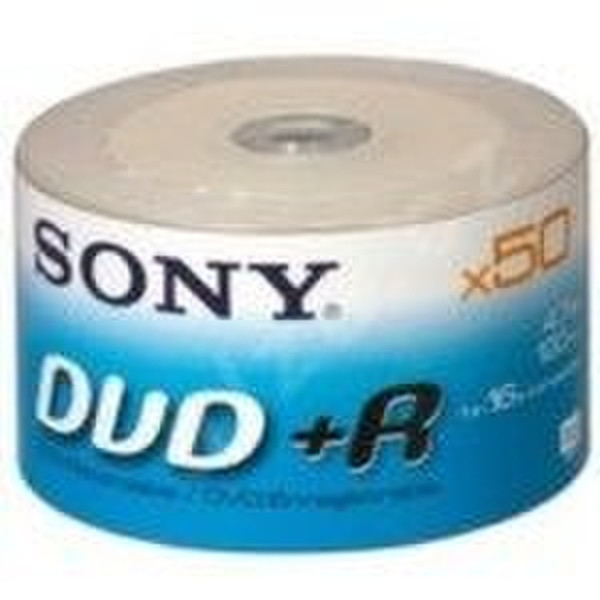 Sony DVD+R 4.7GB 120min 50pk Spindle Bulk 4.7GB DVD+R 50Stück(e)