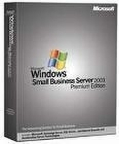 Microsoft Windows Small Business Server Premium 2003 R2, 5CLT, CZ