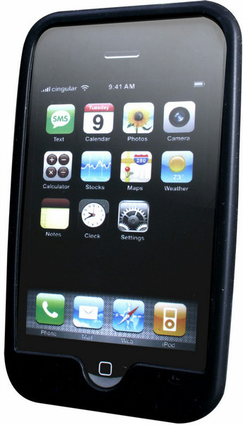 Perfect Choice PC-331087 Cover case Черный чехол для мобильного телефона