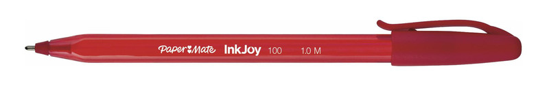 Papermate InkJoy 100 Stick ballpoint pen Средний Красный 50шт