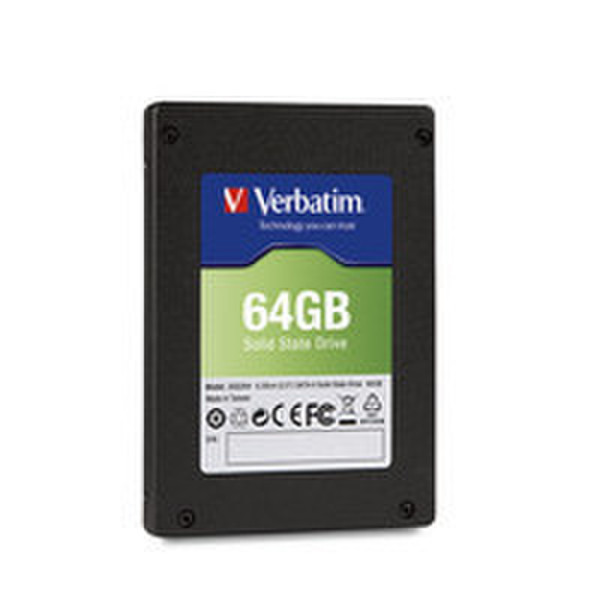 Verbatim 64GB, SATA II 2.5