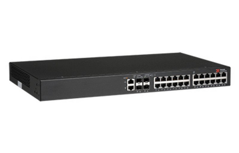 Brocade ICX 6450 Управляемый L2 Power over Ethernet (PoE) 1U Черный
