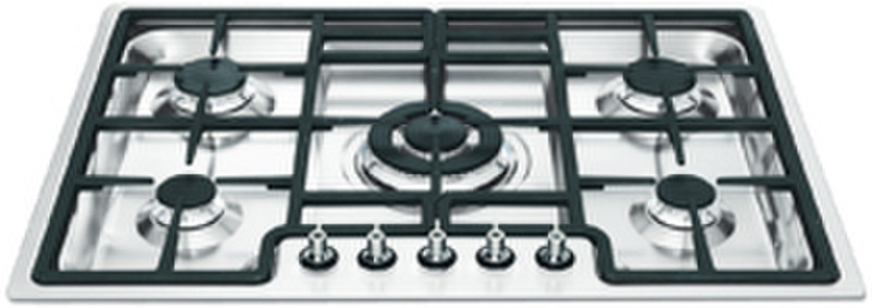 Smeg PGF75-4 built-in Gas Stainless steel hob