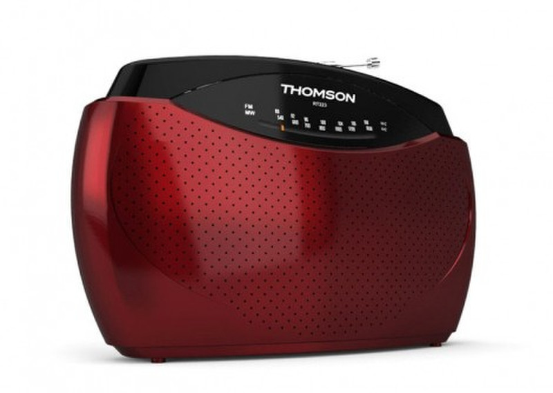 Thomson RT223 Portable Analog Red