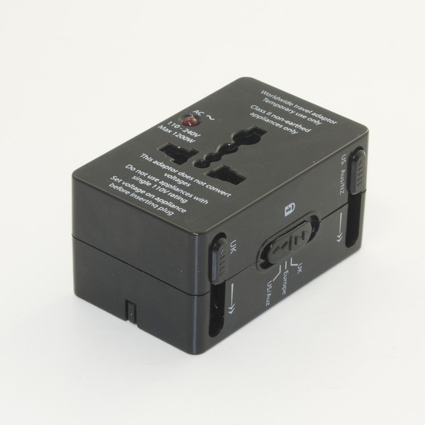 Matsuyama HC011 Black power plug adapter