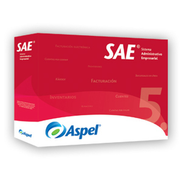 Aspel SAE 5.0, 1u, 99emp, PST, UPG