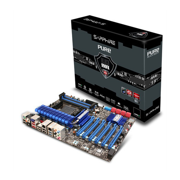 Sapphire Pure Black 990FX AMD 990FX Socket AM3+ ATX