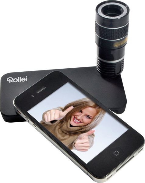 Rollei 20812 Cover case Черный чехол для мобильного телефона