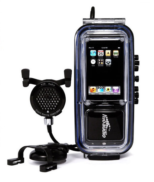 H2O Audio iDive 300 Cover case Schwarz