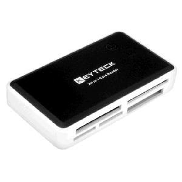 Keyteck CR-448 USB 2.0 Черный устройство для чтения карт флэш-памяти