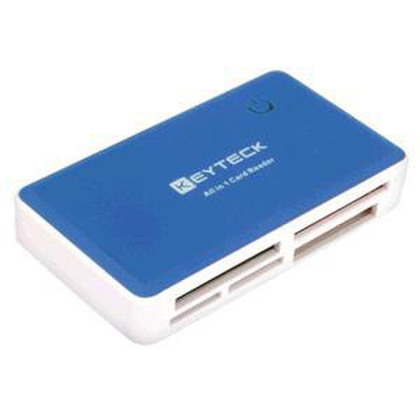 Keyteck CR-448 USB 2.0 Синий устройство для чтения карт флэш-памяти