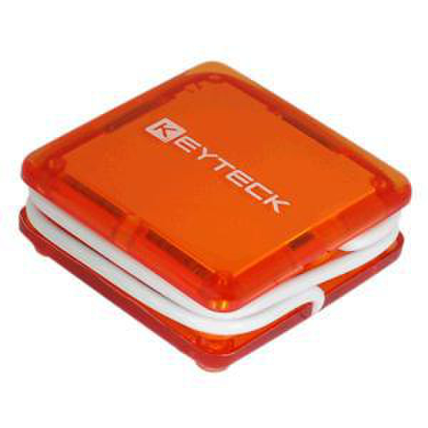 Keyteck HUB-117 480Мбит/с Оранжевый