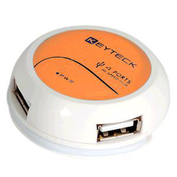 Keyteck HUB-148 480Мбит/с Оранжевый