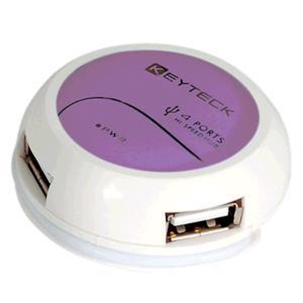 Keyteck HUB-148 480Mbit/s Violett
