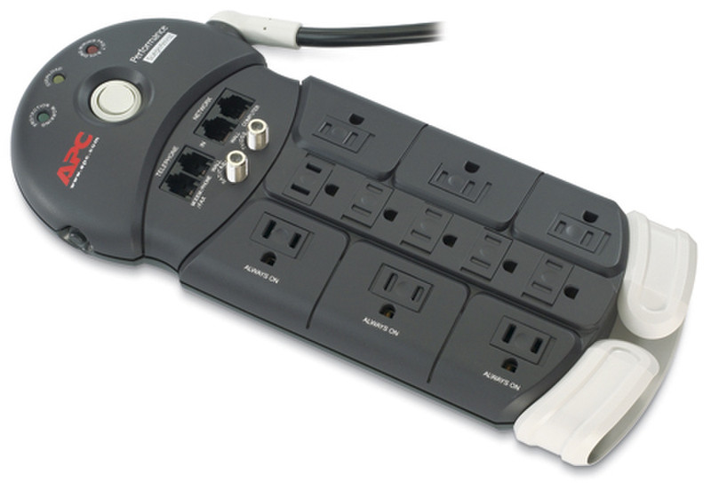 APC Performance SurgeArrest 11 Outlet 11AC outlet(s) 120V 3.05m Black surge protector